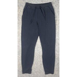 Lululemon City Sweat Jogger Men’s M Black/Gray Gym Athleisure Pants Pockets